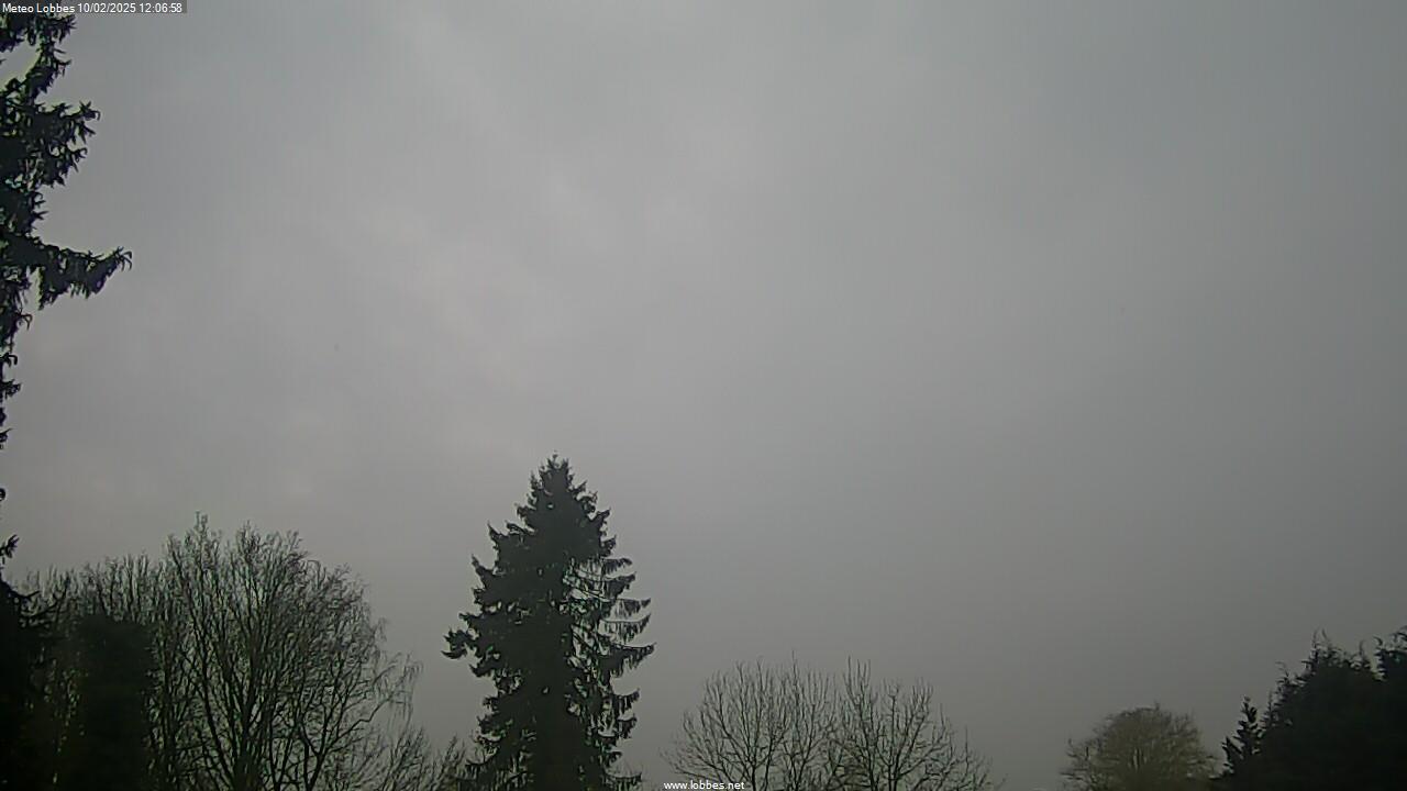 Météo Lobbes webcam 2025-02-10