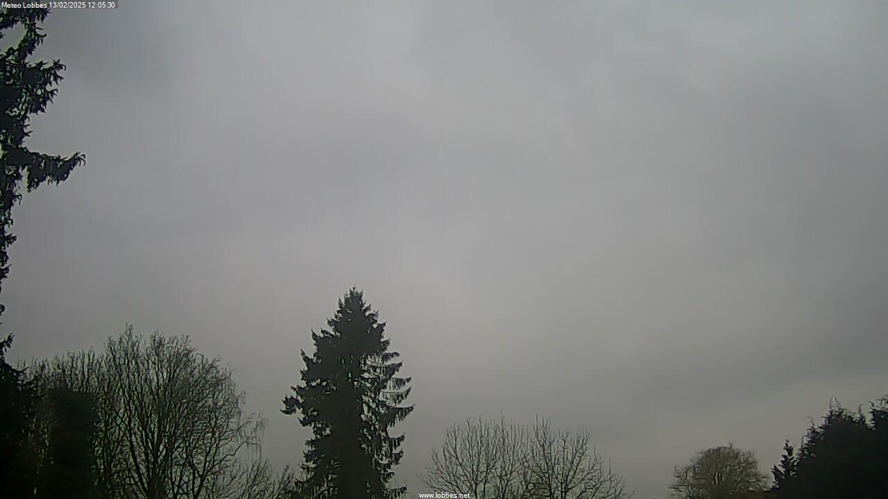 Météo Lobbes webcam 2025-02-13