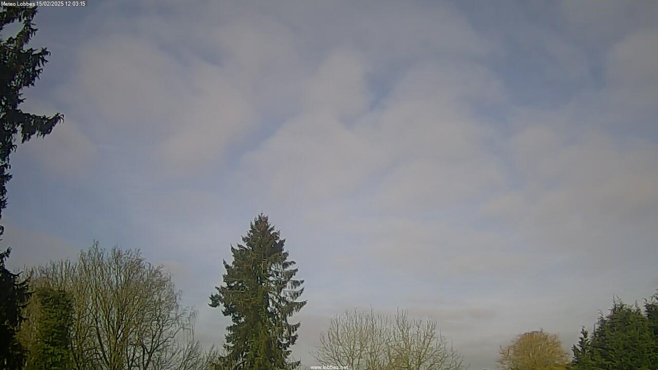 Météo Lobbes webcam 2025-02-15