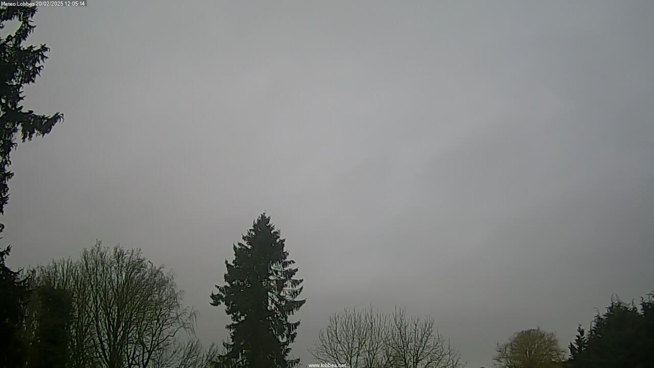 Météo Lobbes webcam 2025-02-20