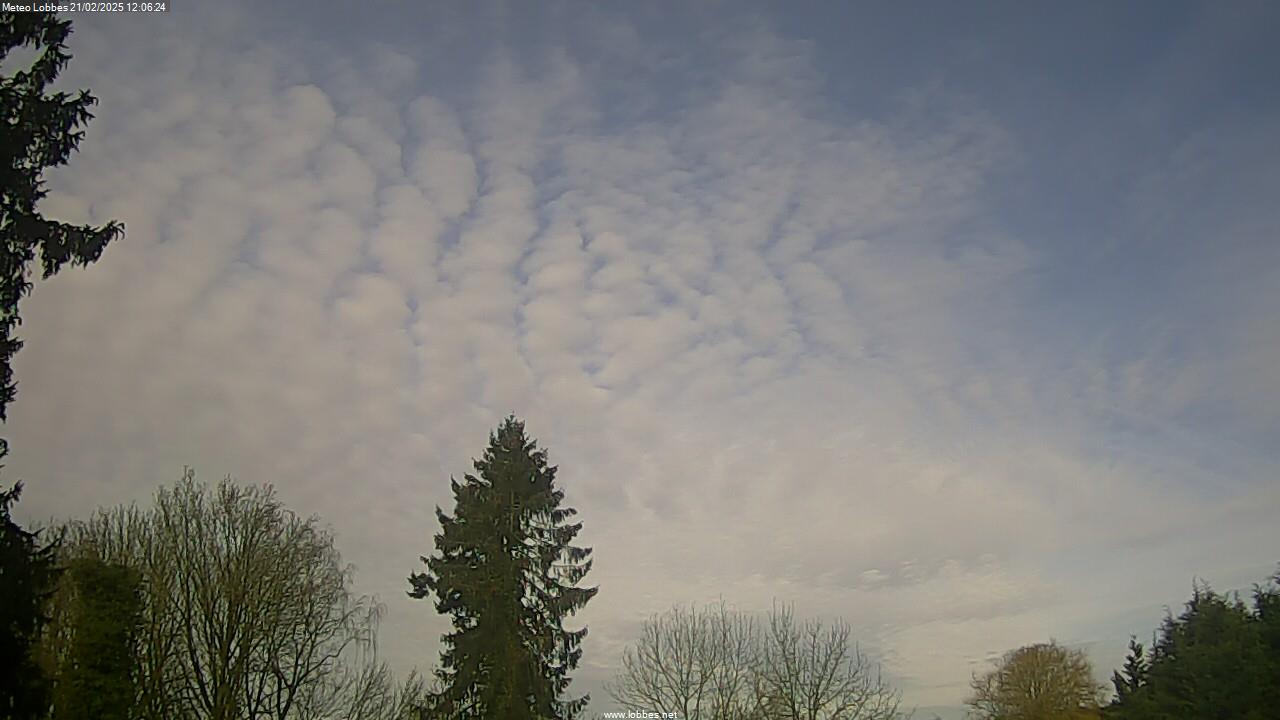 Météo Lobbes webcam 2025-02-21