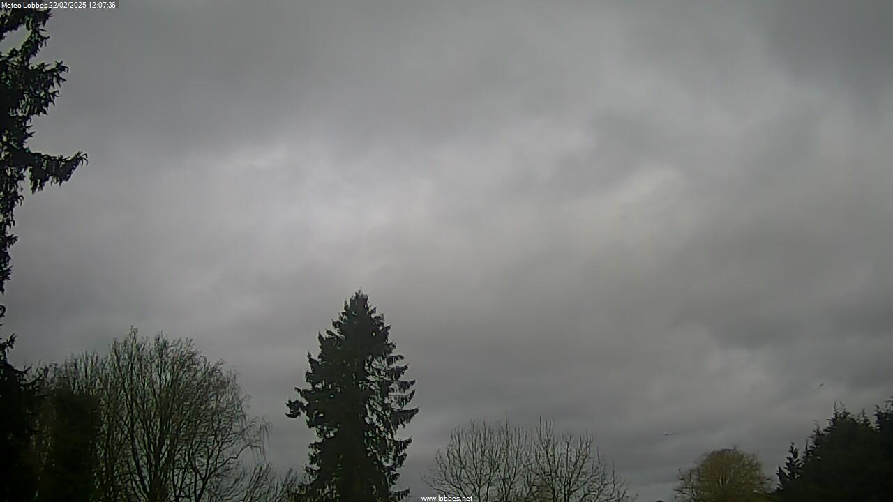 Météo Lobbes webcam 2025-02-22