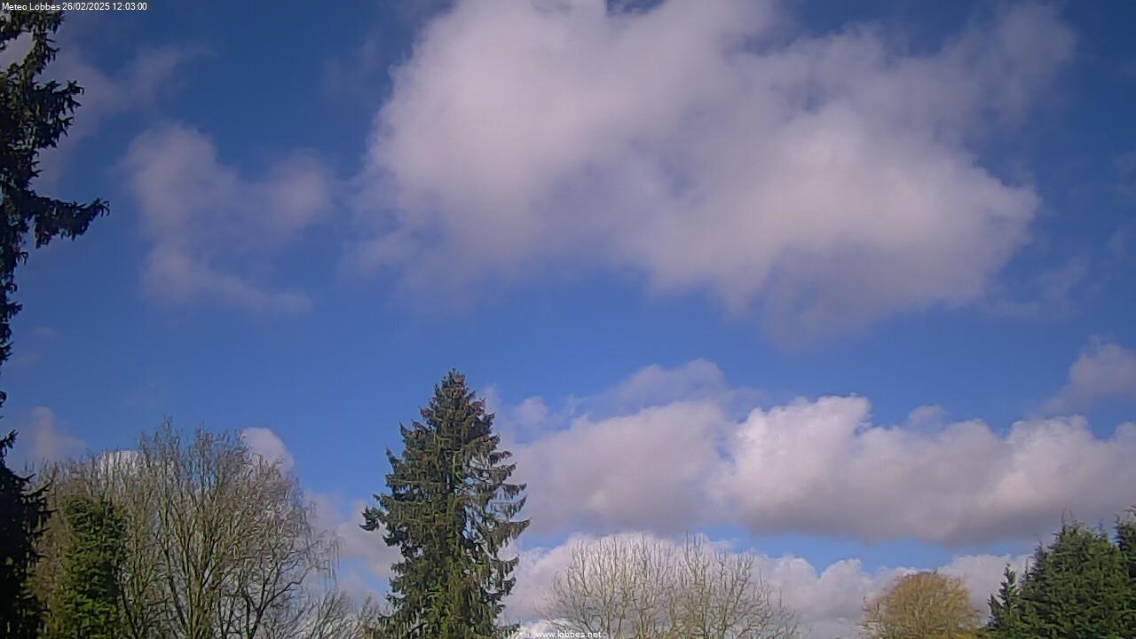 Météo Lobbes webcam 2025-02-26