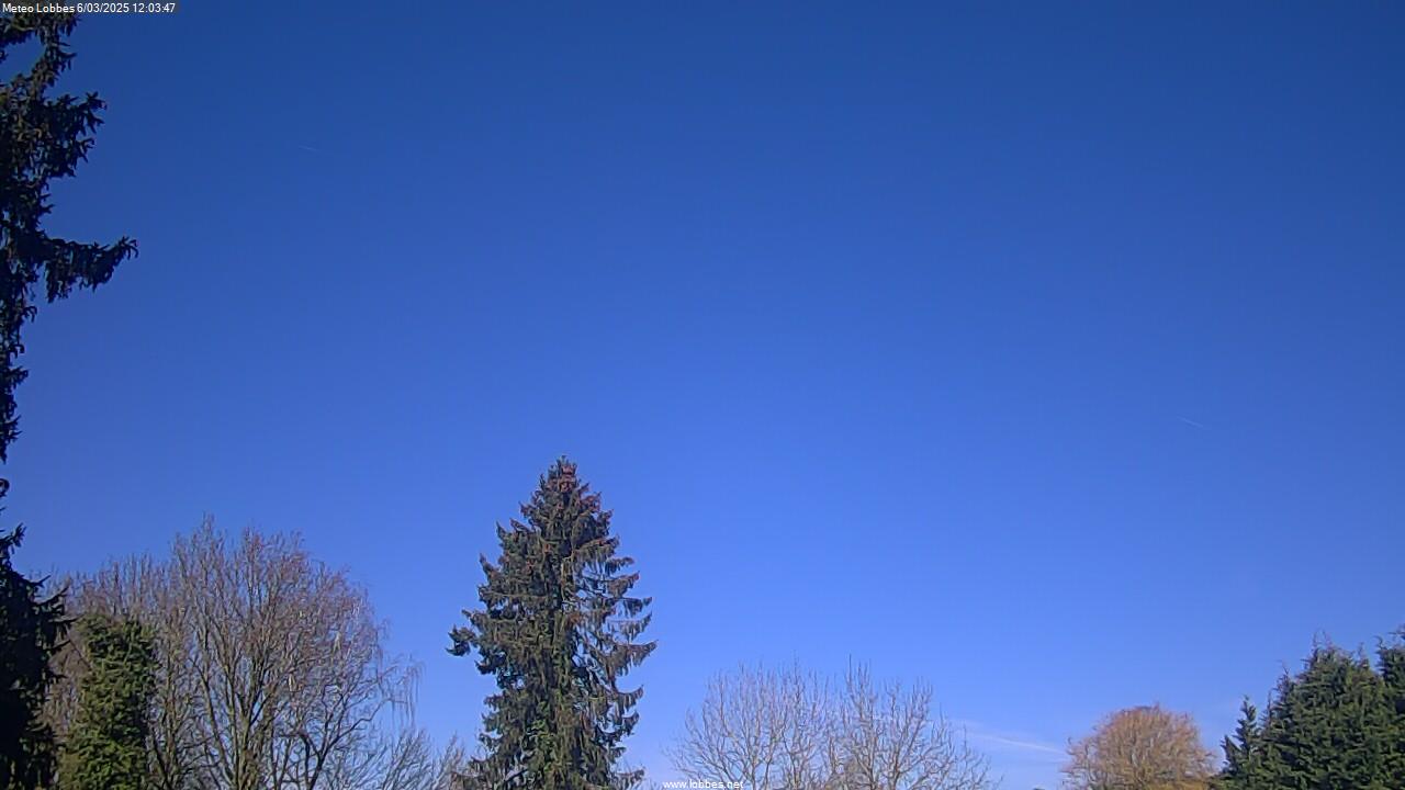Météo Lobbes webcam 2025-03-06