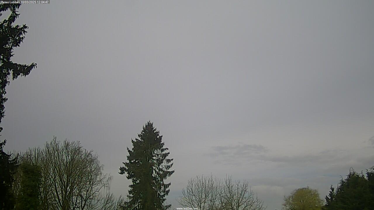 Météo Lobbes webcam 2025-03-10