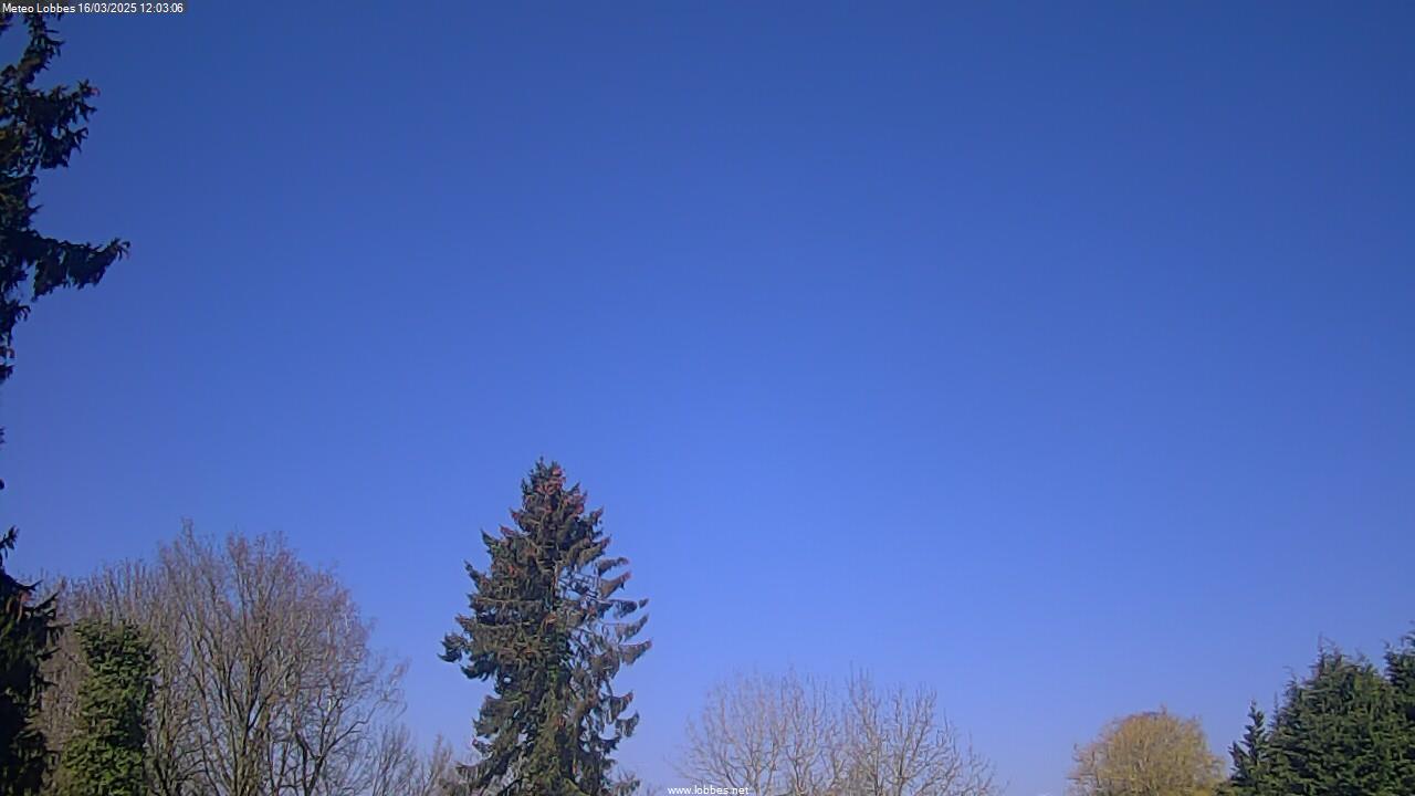 Météo Lobbes webcam 2025-03-16