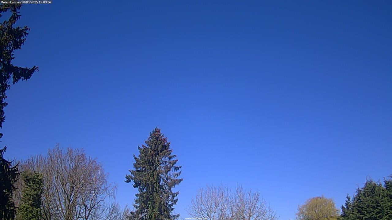 Météo Lobbes webcam 2025-03-20