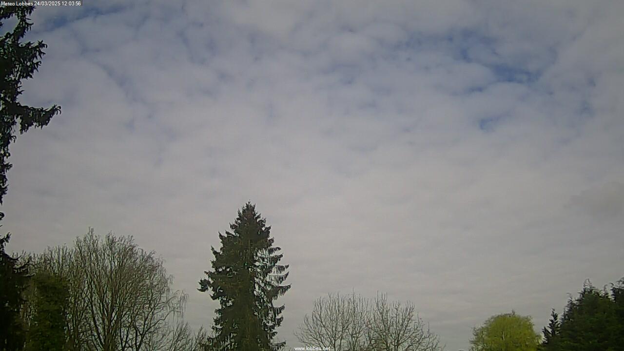 Météo Lobbes webcam 2025-03-24