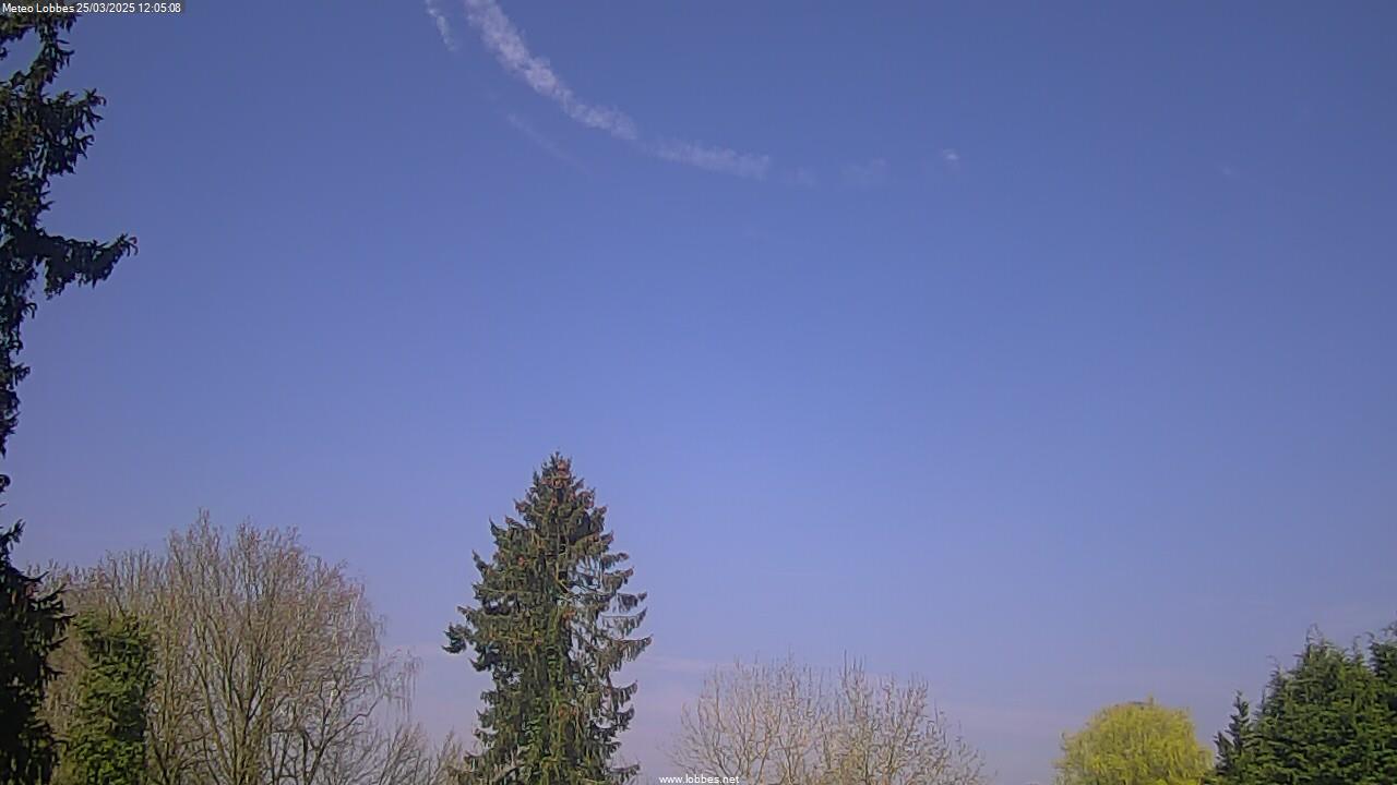 Météo Lobbes webcam 2025-03-25