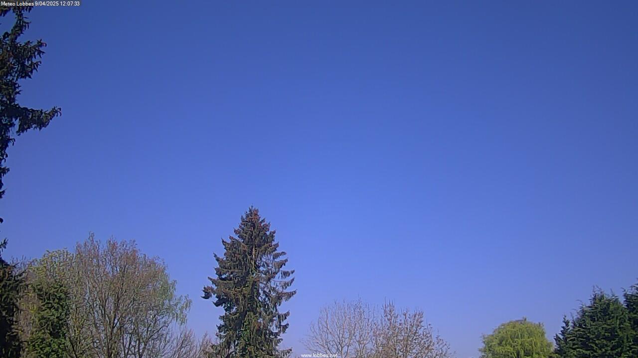 Météo Lobbes webcam 2025-04-09