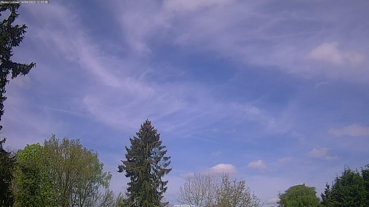 Météo Lobbes webcam 2025-04-14