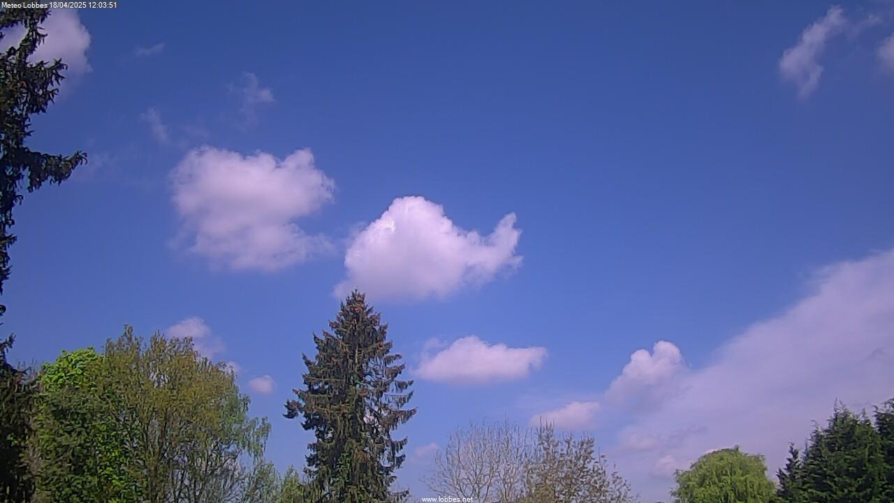 Météo Lobbes webcam 2025-04-18