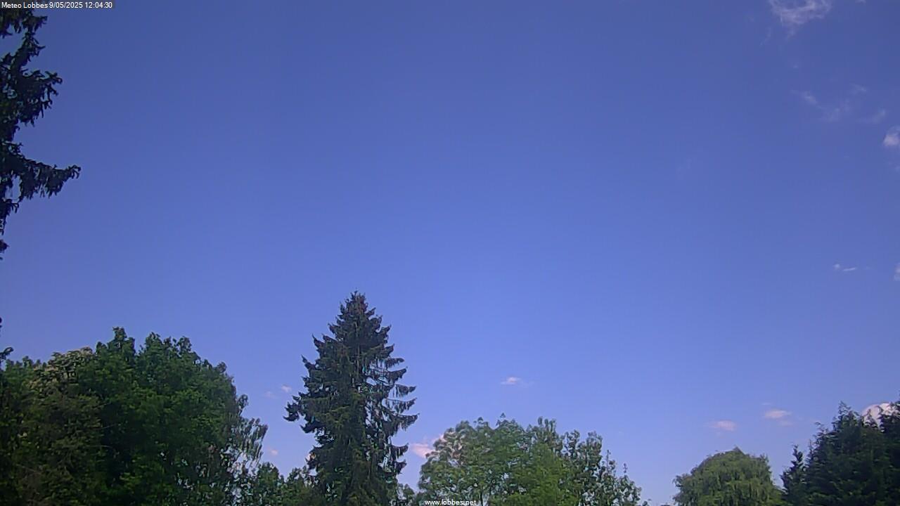 Météo Lobbes webcam 2025-05-09
