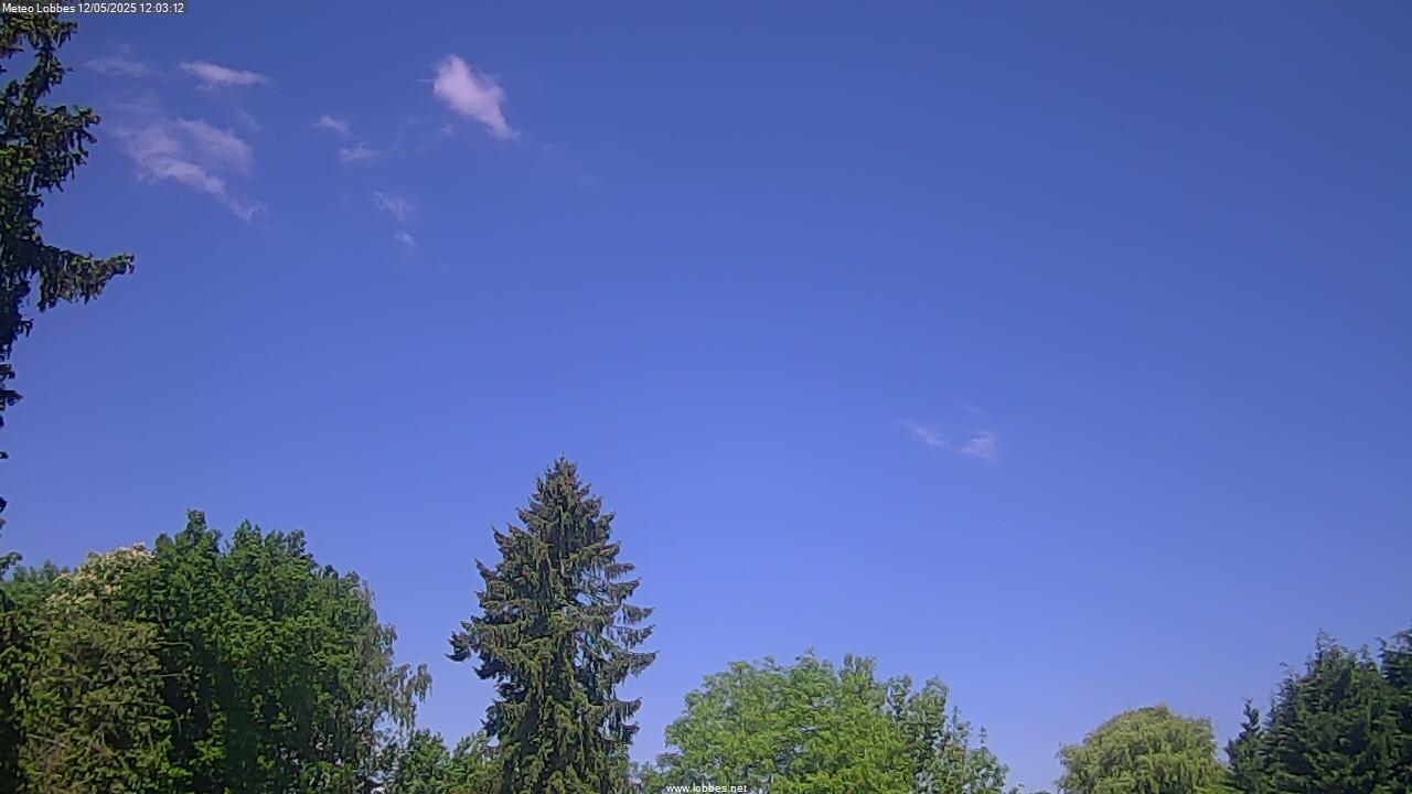 Météo Lobbes webcam 2025-05-12