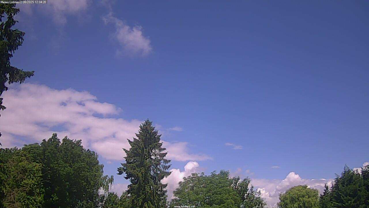 Météo Lobbes webcam 2025-06-02