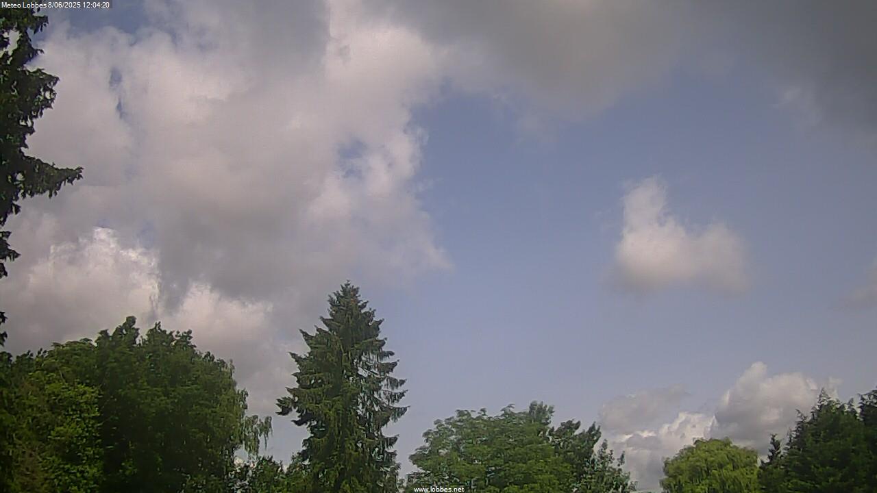 Météo Lobbes webcam 2025-06-08