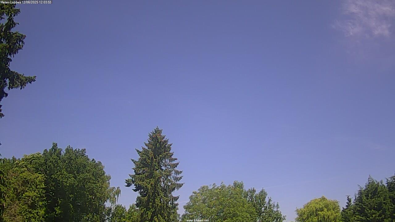 Météo Lobbes webcam 2025-06-12