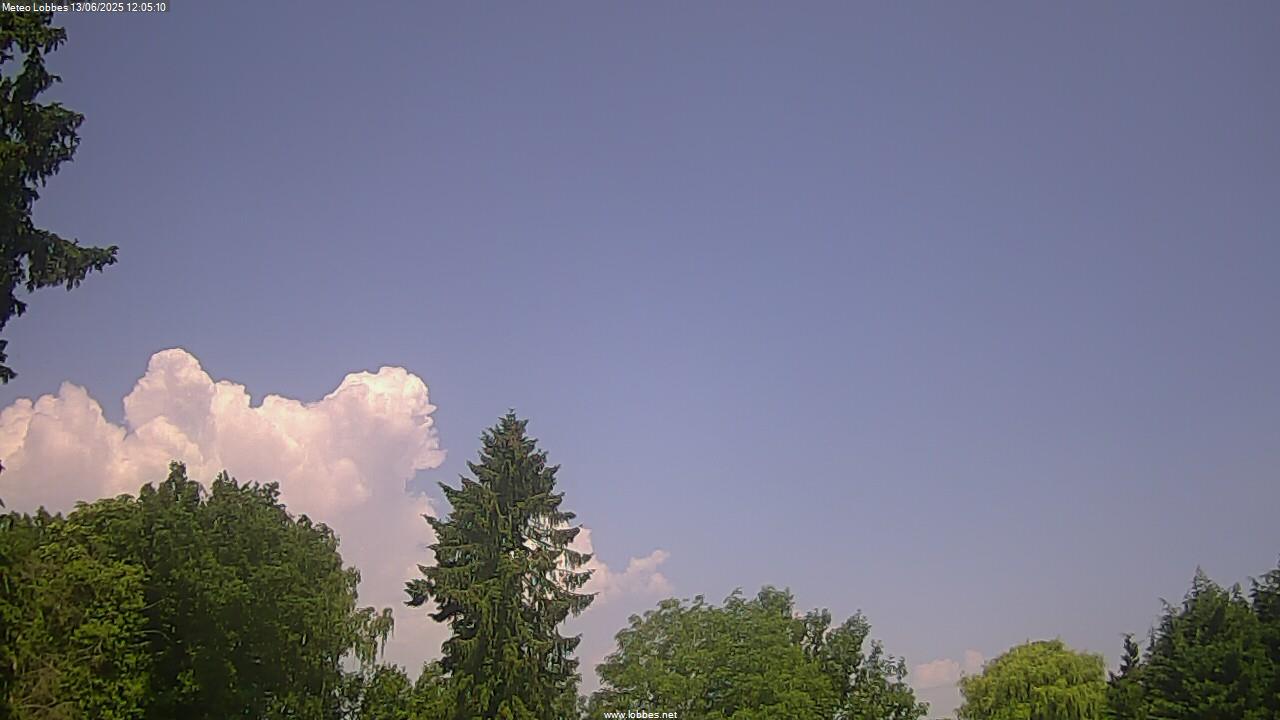 Météo Lobbes webcam 2025-06-13