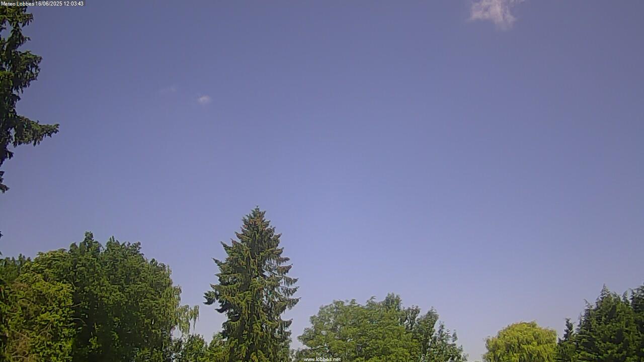 Météo Lobbes webcam 2025-06-16