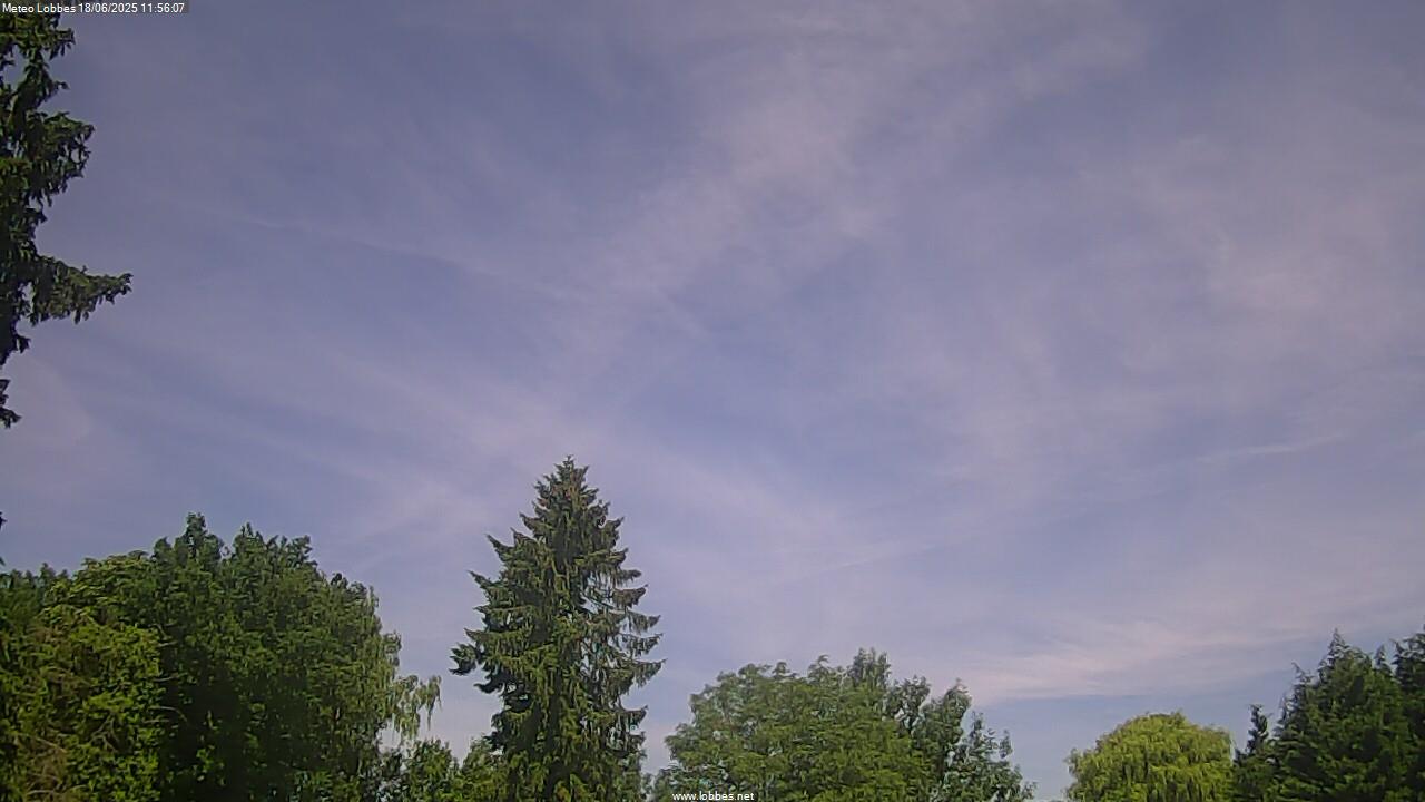 Météo Lobbes webcam 2025-06-18