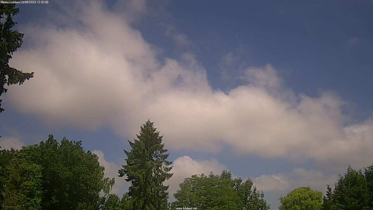 Météo Lobbes webcam 2025-06-29