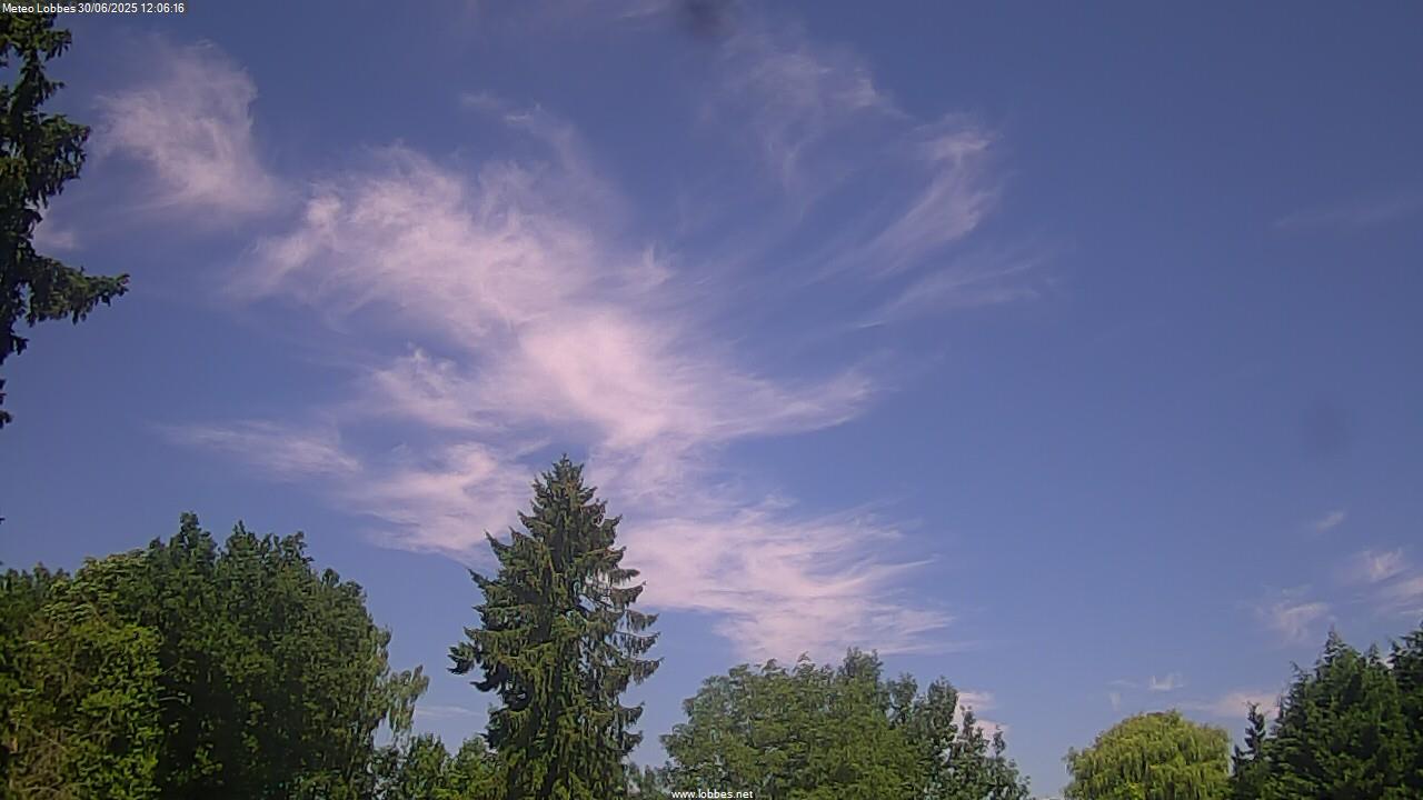 Météo Lobbes webcam 2025-06-30