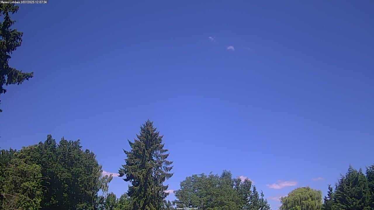 Météo Lobbes webcam 2025-07-03
