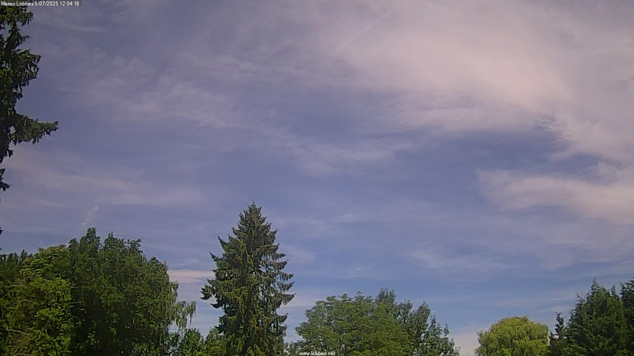 Météo Lobbes webcam 2025-07-05