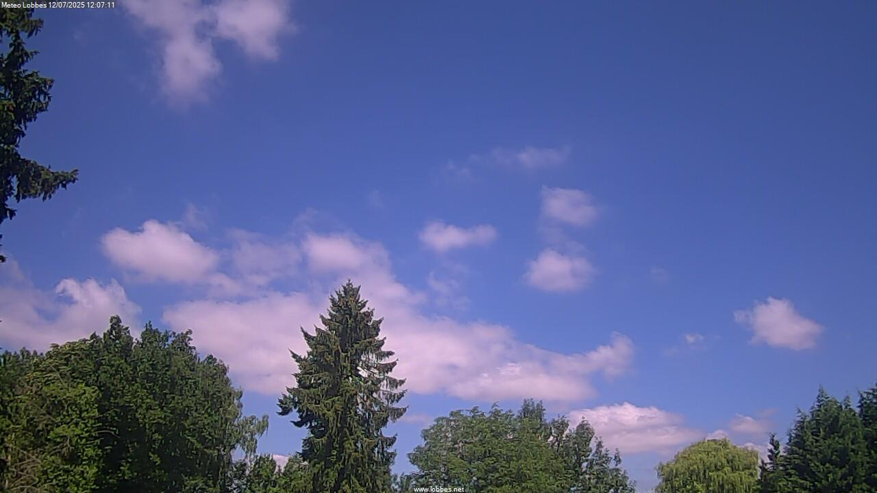 Météo Lobbes webcam 2025-07-12
