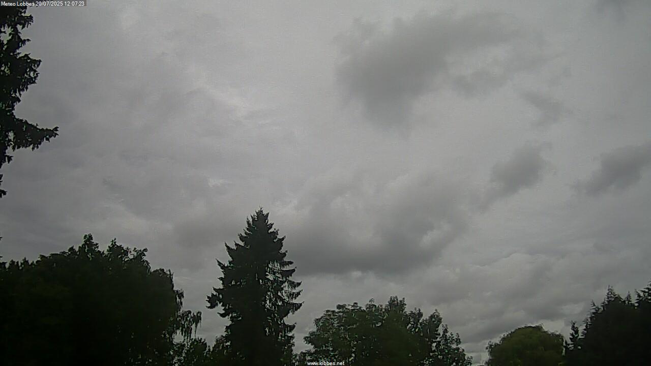 Météo Lobbes webcam 2025-07-20