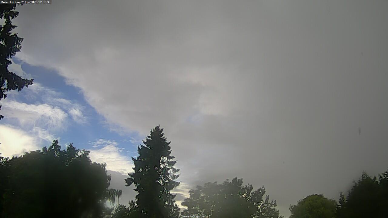 Météo Lobbes webcam 2025-07-21