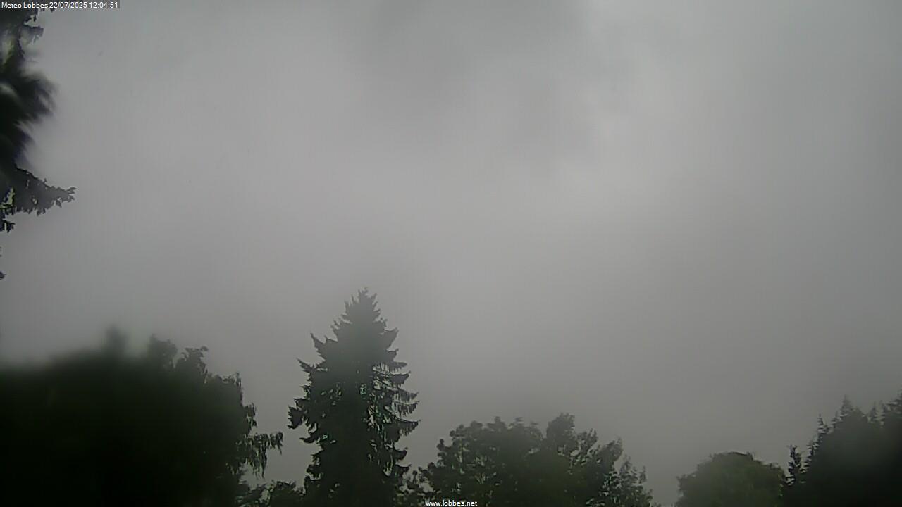 M&eacute;t&eacute;o Lobbes webcam 2025-07-22