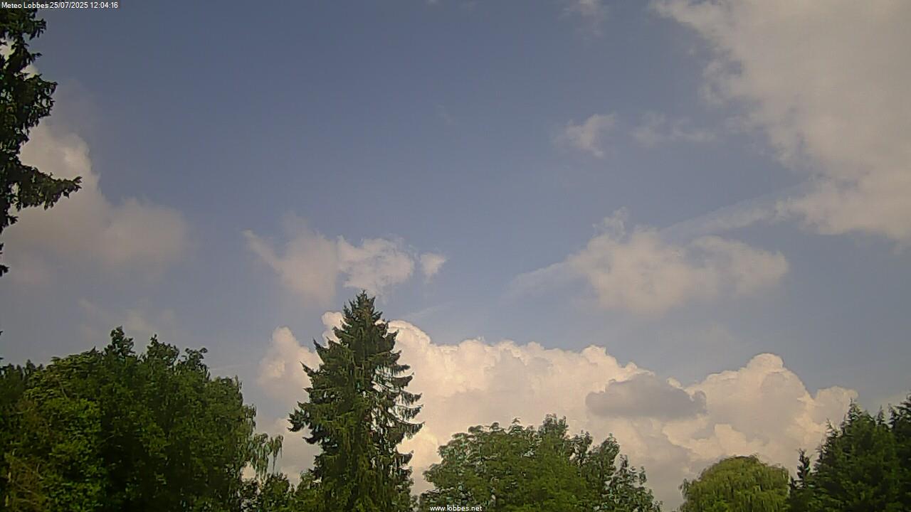 Météo Lobbes webcam 2025-07-25