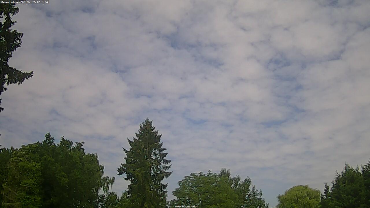 Météo Lobbes webcam 2025-07-26
