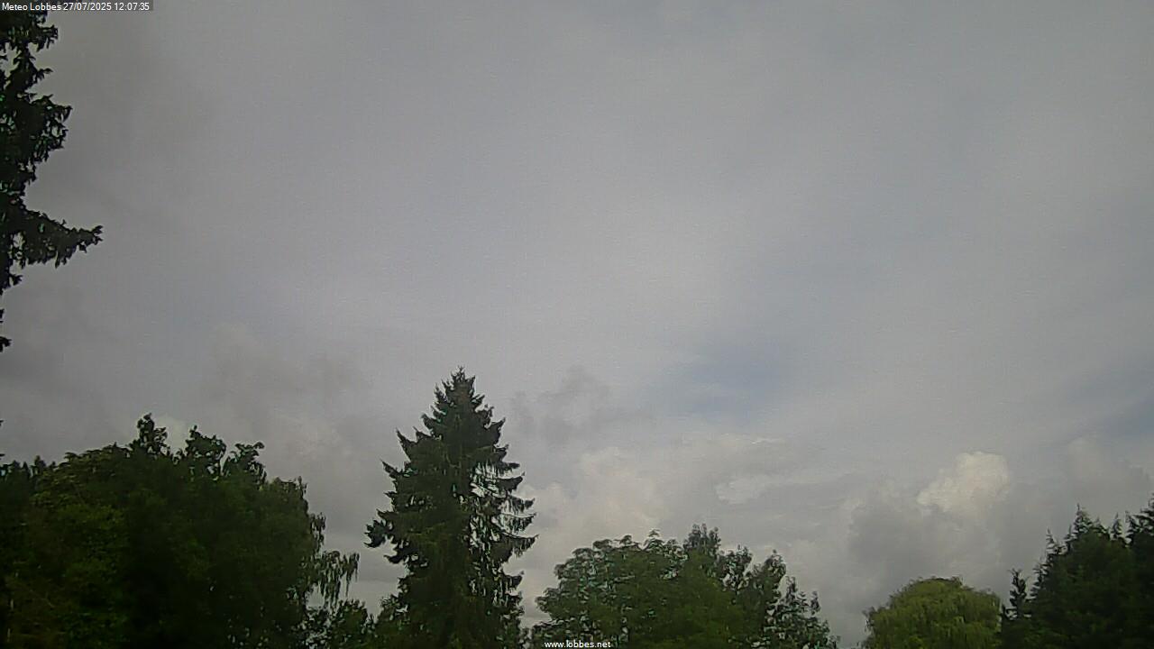 Météo Lobbes webcam 2025-07-27
