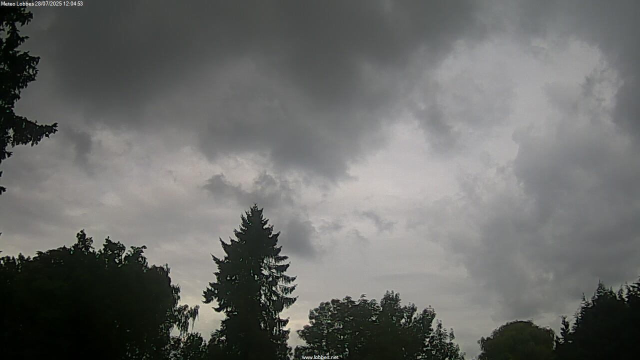 M&eacute;t&eacute;o Lobbes webcam 2025-07-28
