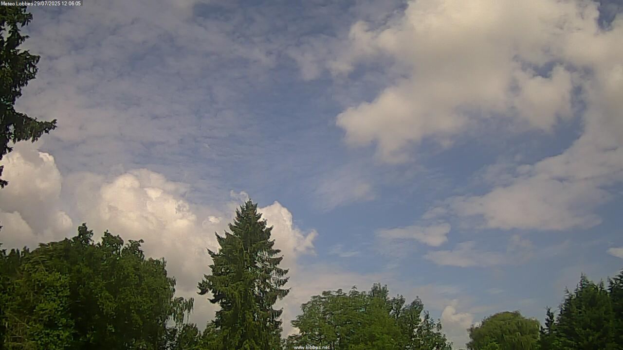 Météo Lobbes webcam 2025-07-29