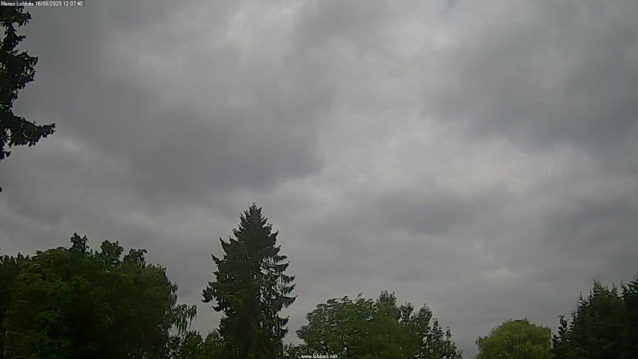 M&eacute;t&eacute;o Lobbes webcam 2025-08-16