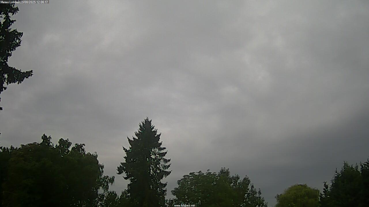 M&eacute;t&eacute;o Lobbes webcam 2025-08-23
