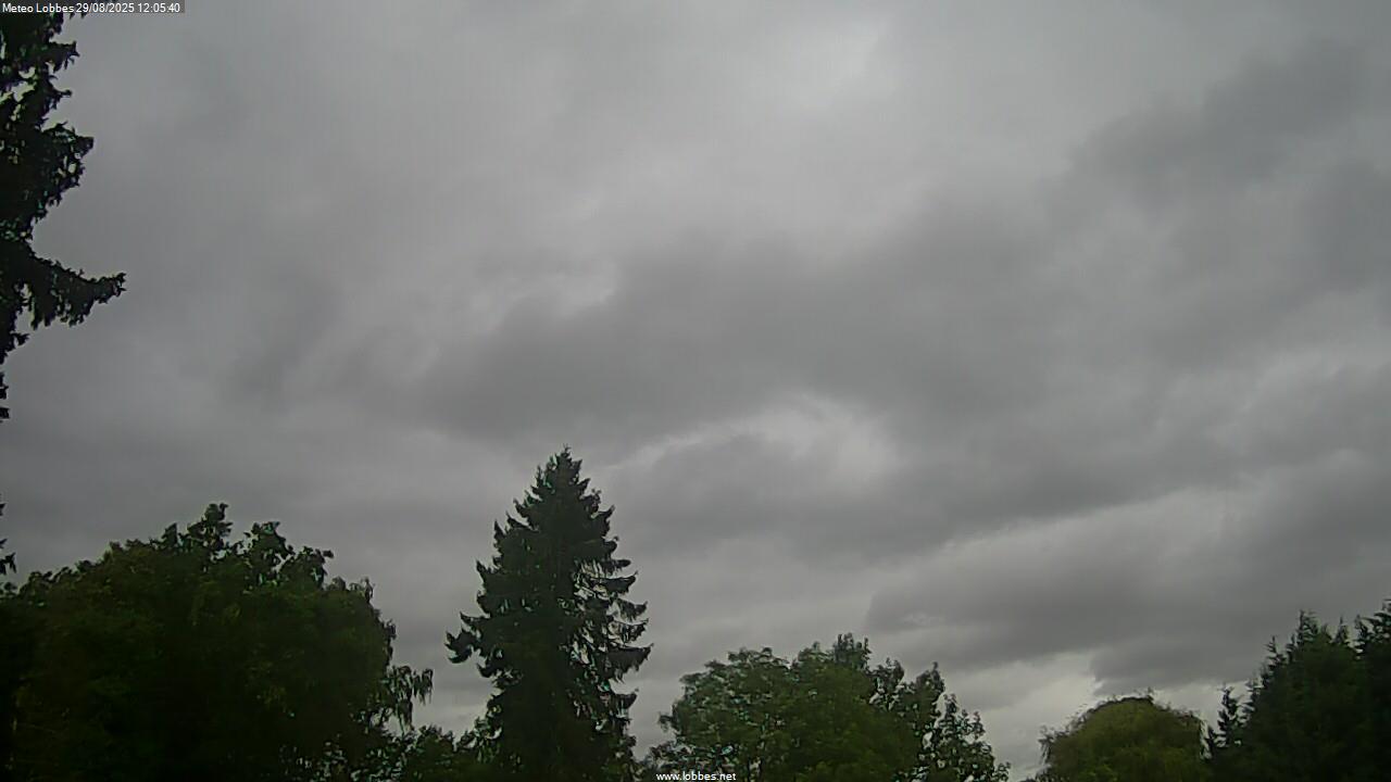 M&eacute;t&eacute;o Lobbes webcam 2025-08-29