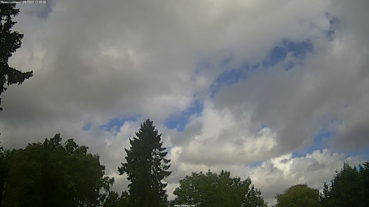 M&eacute;t&eacute;o Lobbes webcam 2025-09-02