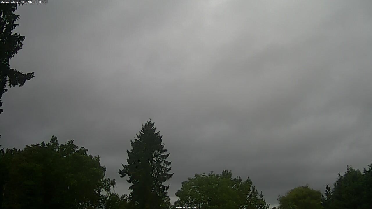 M&eacute;t&eacute;o Lobbes webcam 2025-09-03