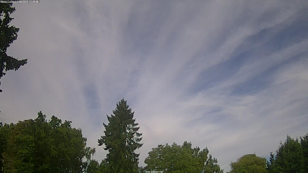 M&eacute;t&eacute;o Lobbes webcam 2025-09-06
