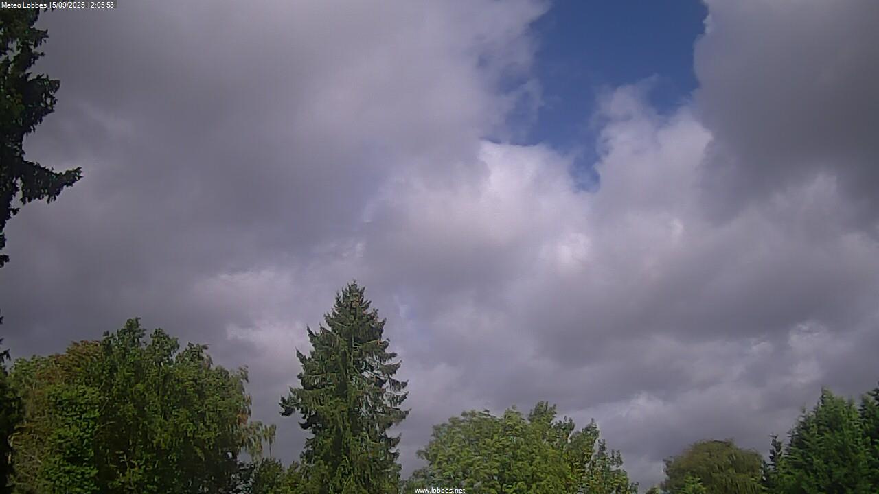 M&eacute;t&eacute;o Lobbes webcam 2025-09-15