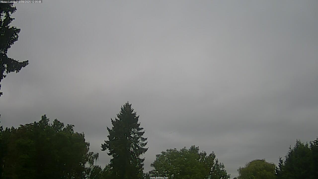Météo Lobbes webcam 2025-09-18
