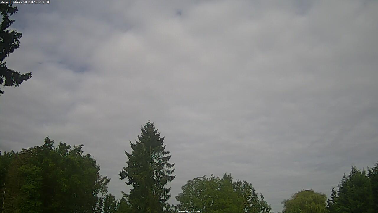 M&eacute;t&eacute;o Lobbes webcam 2025-09-23