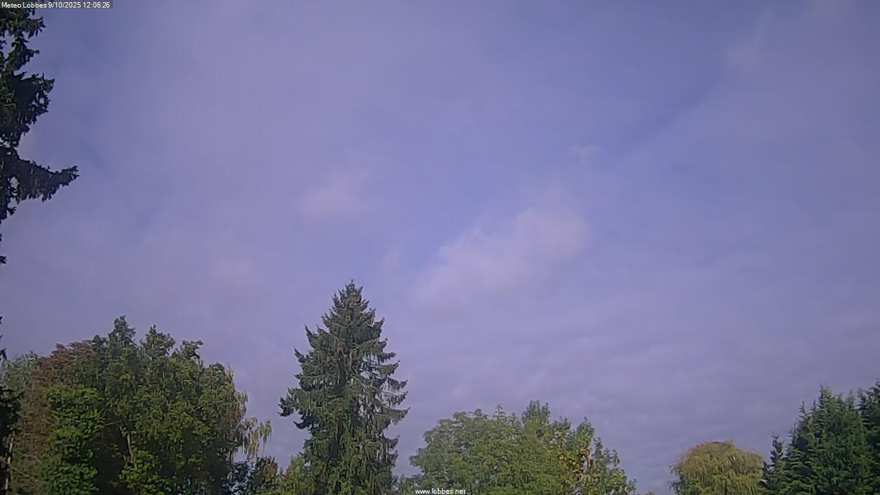Météo Lobbes webcam 2025-10-09