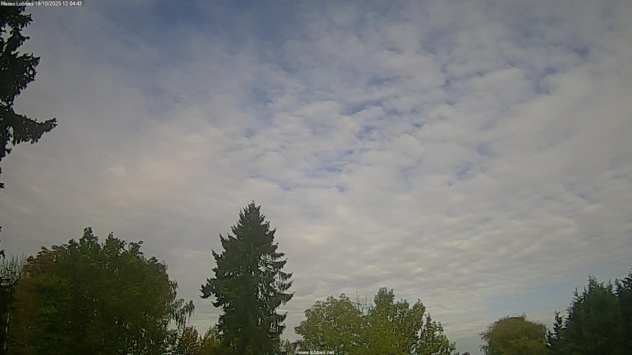 Météo Lobbes webcam 2025-10-19