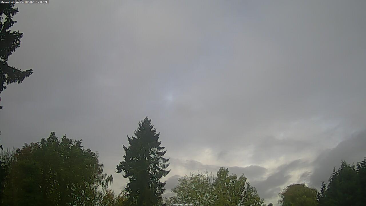 M&eacute;t&eacute;o Lobbes webcam 2025-10-22