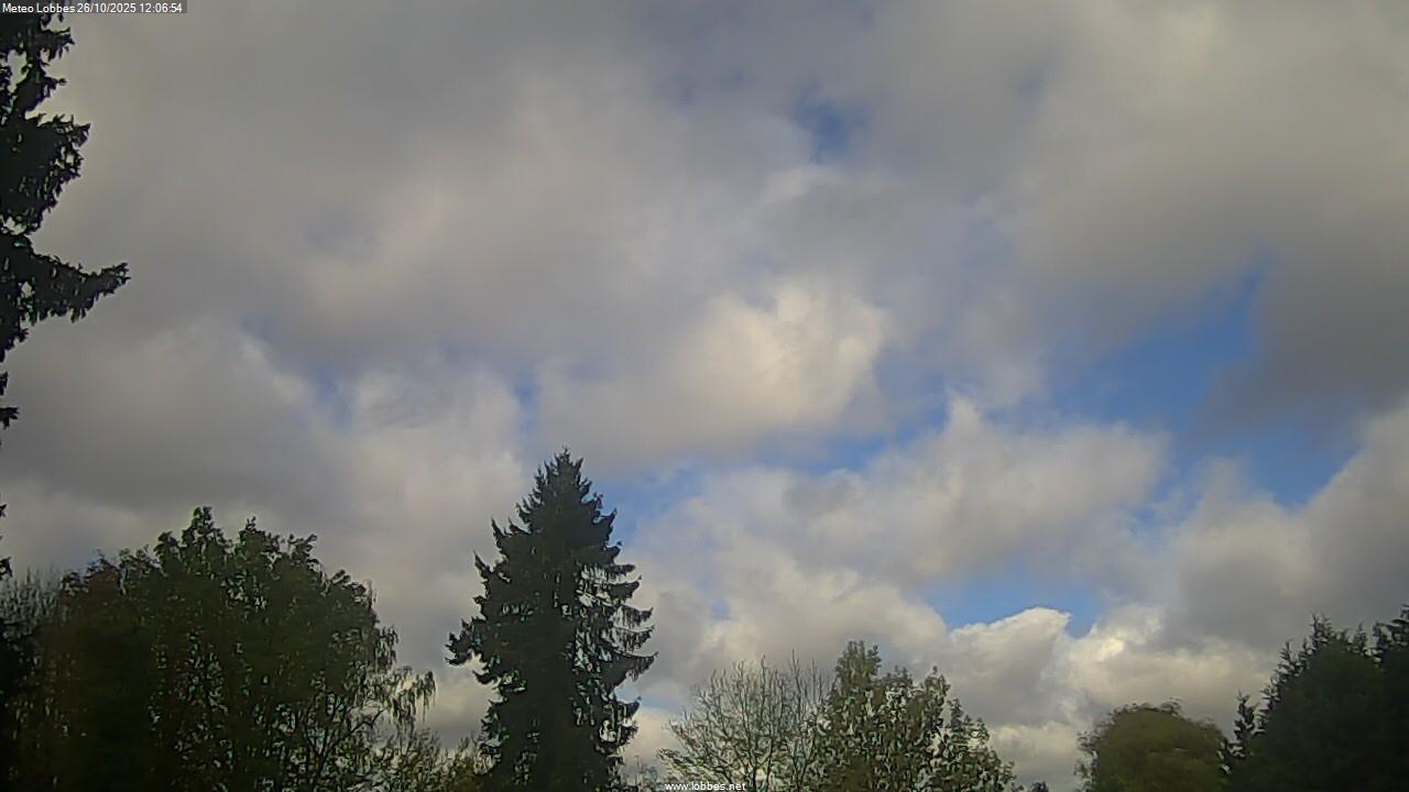 Météo Lobbes webcam 2025-10-26